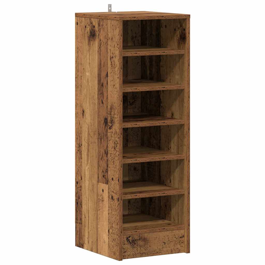 Vidaxx Schuhschrank 32x35x92 cm Fertigholz, altholzfarben