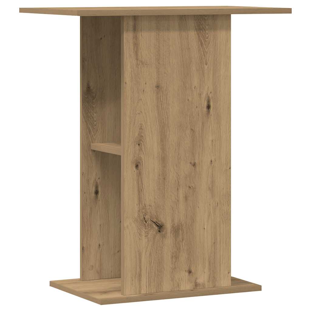 Vidaxx Aquarienständer 36 x 60,5 x 72,5 cm, handgefertigtes Holz, handgefertigte Eiche