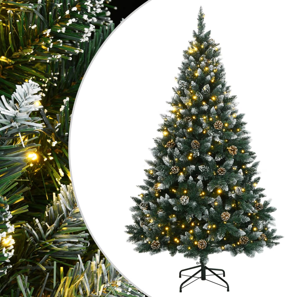 VidaXL Künstlicher Weihnachtsbaum mit 150 LEDs 120 cm