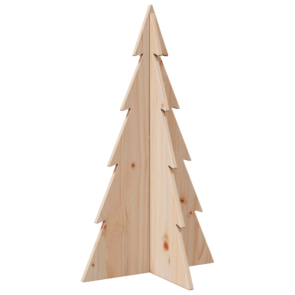 Vidaxx Weihnachtsdekoration Weihnachtsbaum 80 cm aus massivem Kiefernholz