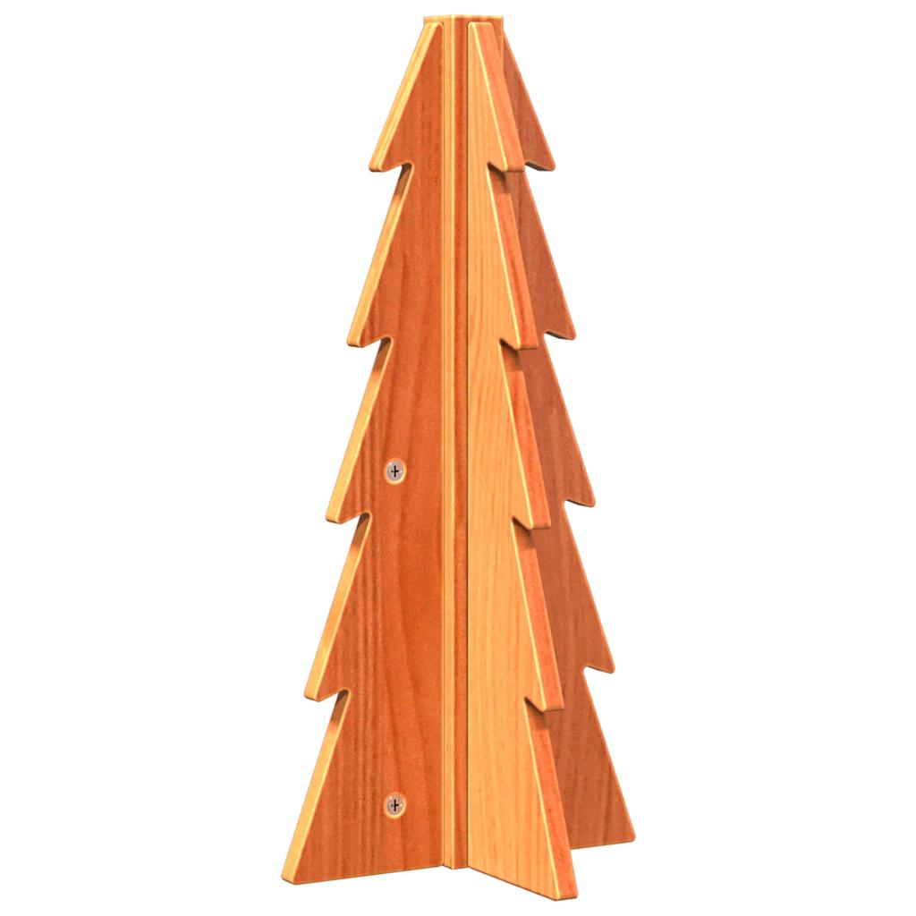 Vidaxx Weihnachtsdekoration Weihnachtsbaum 49 cm massives Kiefernholz, waschbraun