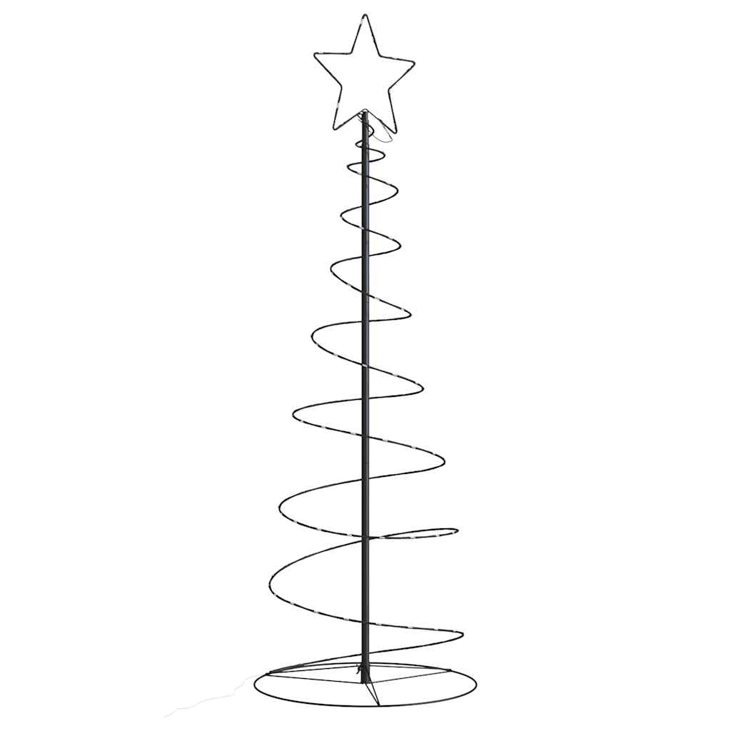 Vidaxxl LED-Weihnachtsbaum 100 LEDs warmweiß 150 cm