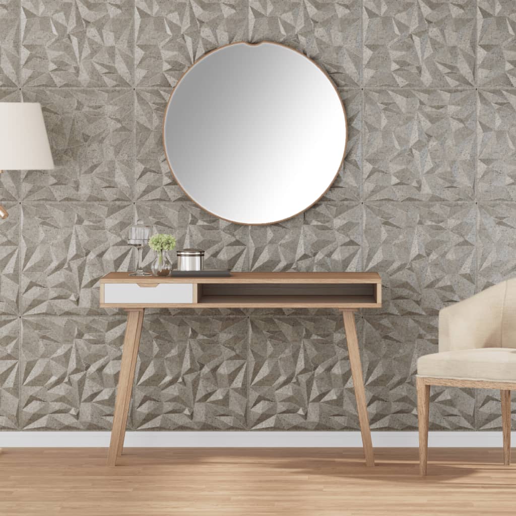Vidaxx 24 Stück Wandpaneele Amethyst 6 m² 50x50 cm XPS Beton