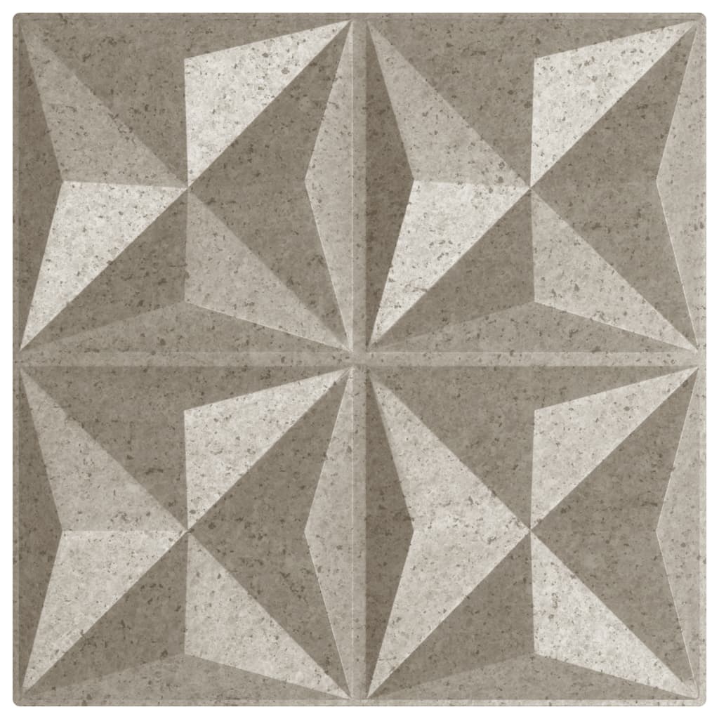 Vidaxx 24 Stück Wandpaneele Origami 6 m² 50x50 cm XPS-Beton