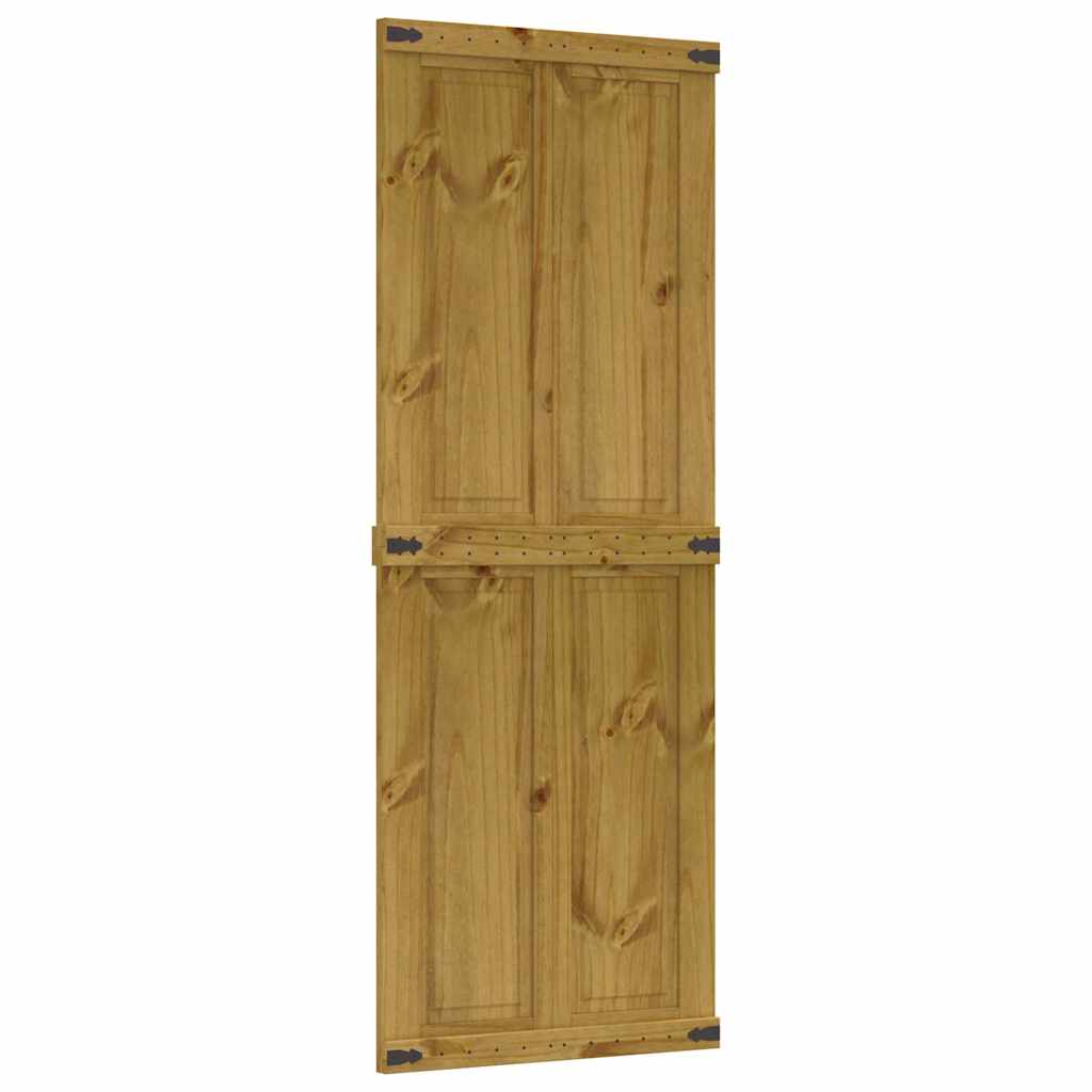 Vidaxx Schiebetür Corona 80x210 cm massives Kiefernholz