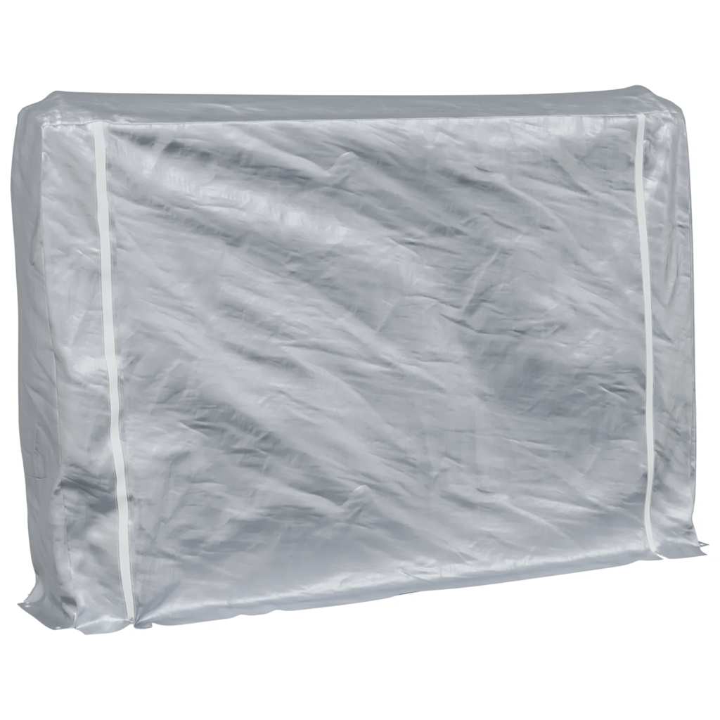 Vidaxx Kaminholzregal mit Regenschutz 200x25x150 cm verzinkter Stahl