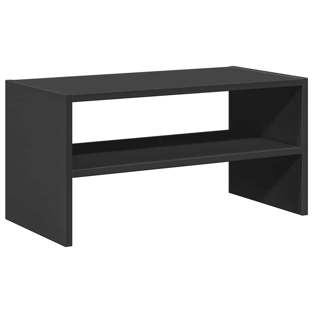 VidaXL Schuhregal stapelbar 60x30x30,5 cm schwarze Eiche