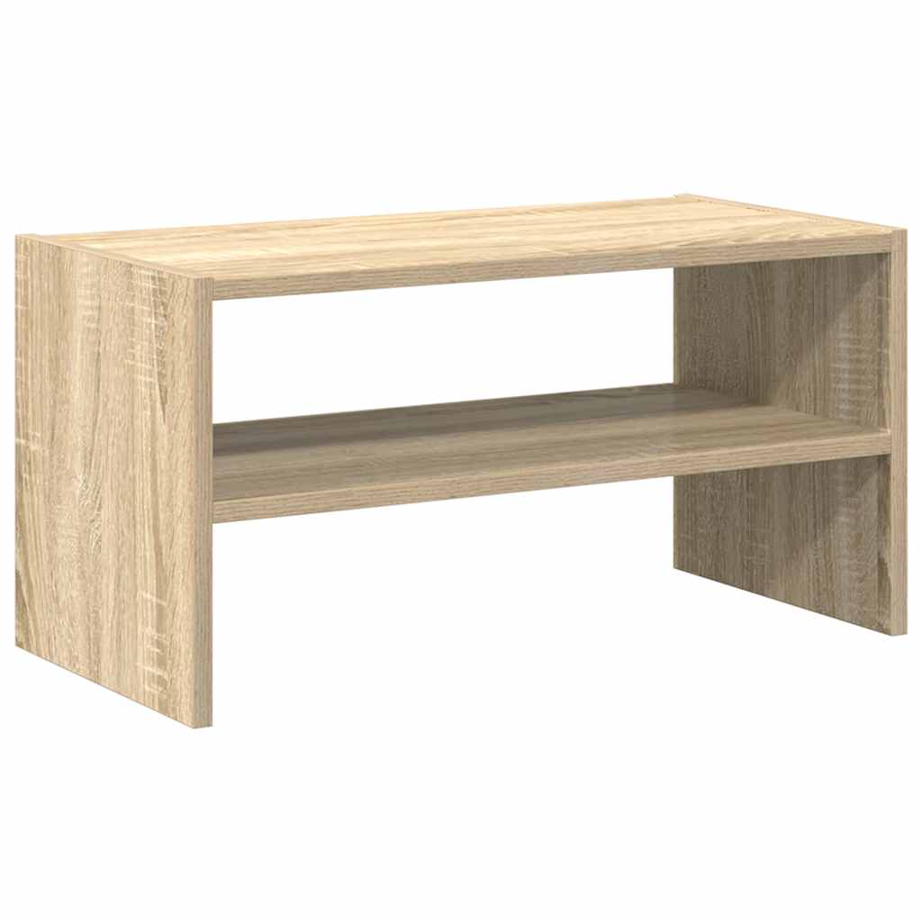 VidaXL Schuhregal stapelbar 60x30x30,5 cm Sonoma-Eiche-farbig