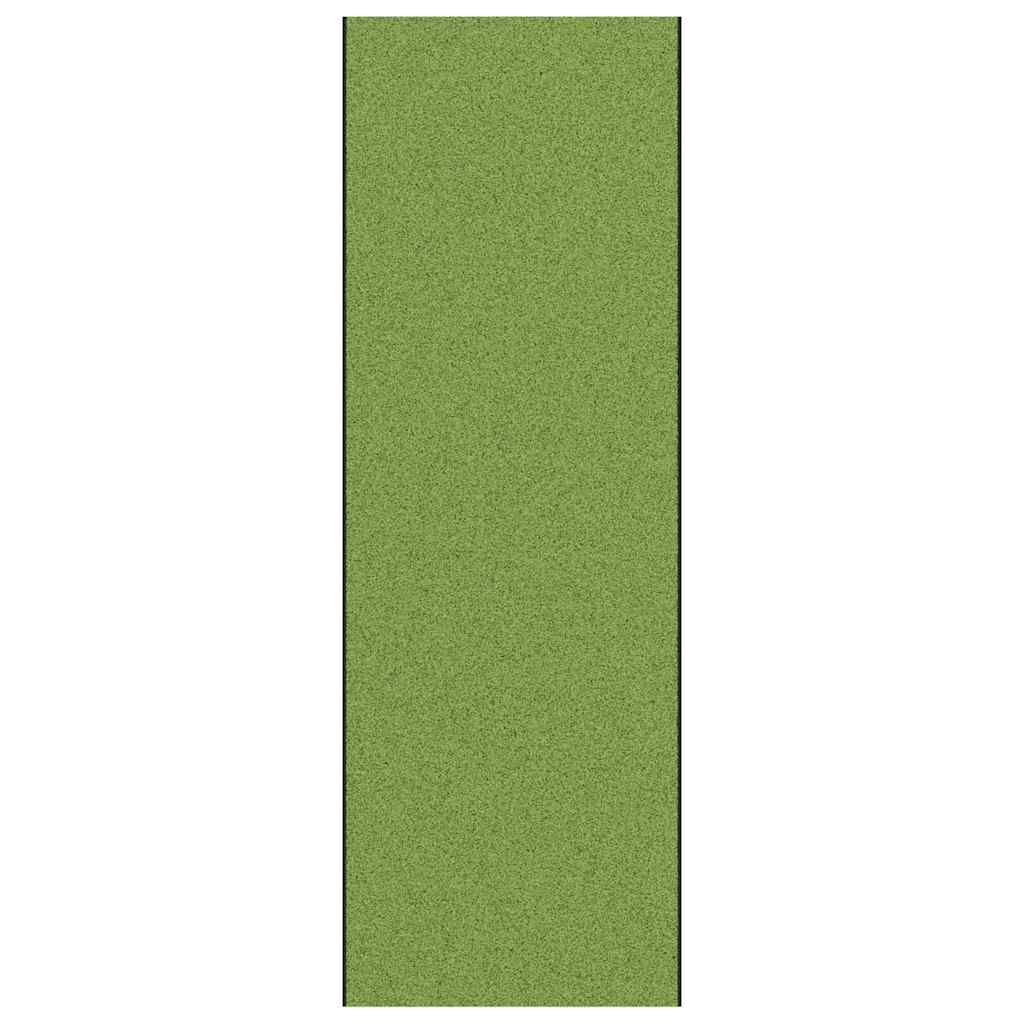 Vidaxl deurmat anders groen en zwart 120 x 350 cm polyamide en pvc
