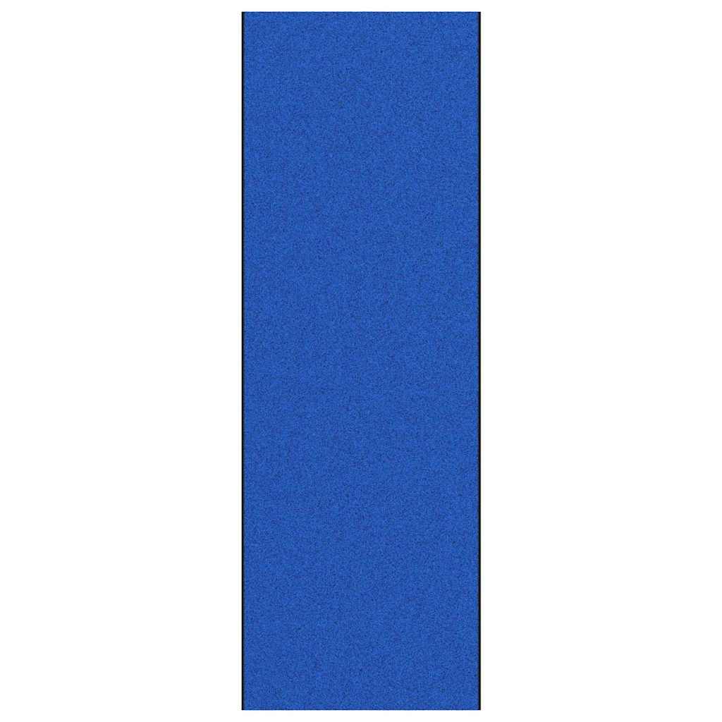 Vidaxl deurmat anders blauw en zwart 120 x 350 cm polyamide en pvc