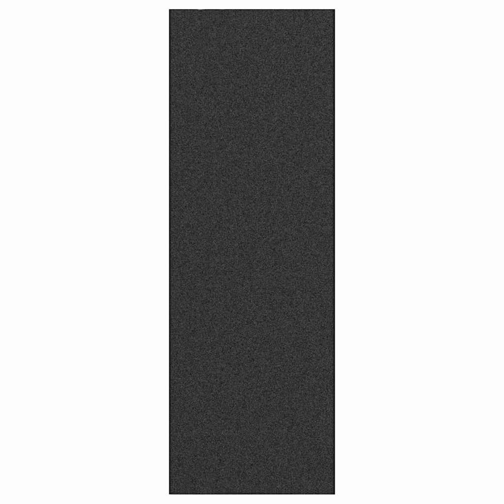 Vidaxl deurmat antraciet en zwart 120 x 350 cm polypropyleen en vinyl