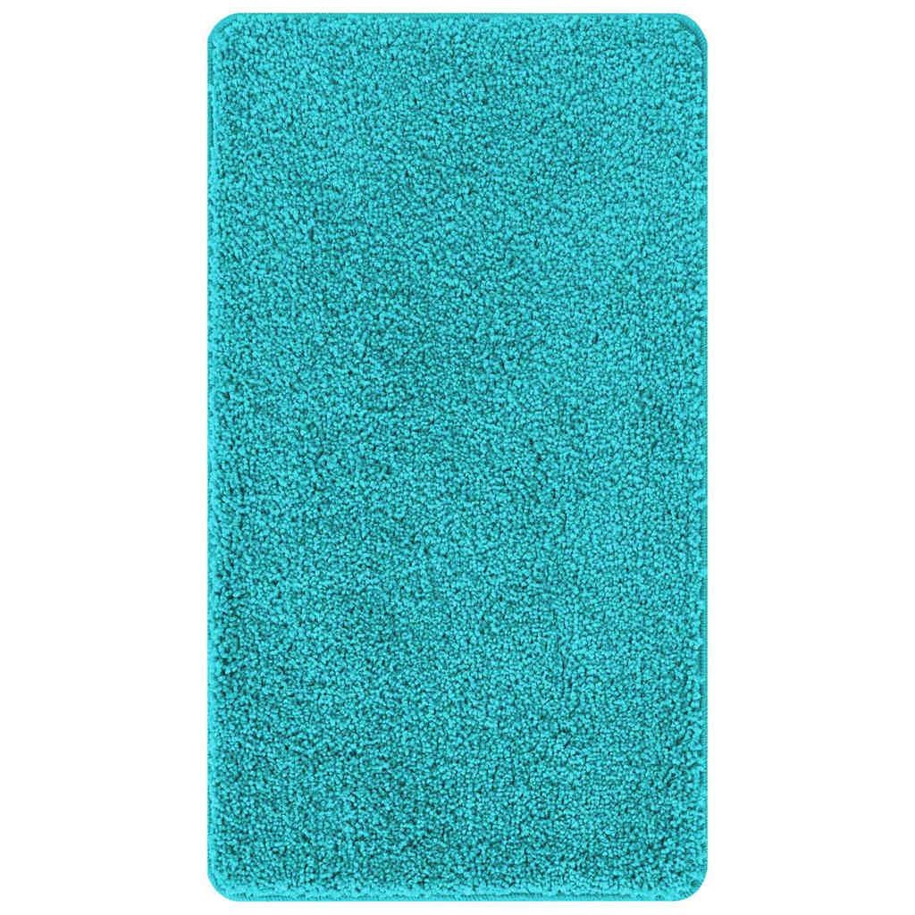 Vidaxl antislip badmat turquoise 70 x 120 cm pp