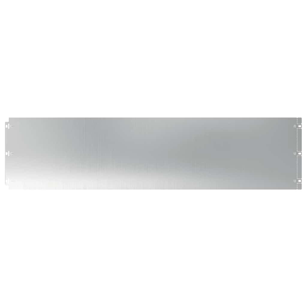 Vidaxl gazonranden 10 st 25x103 cm gegalvaniseerd staal
