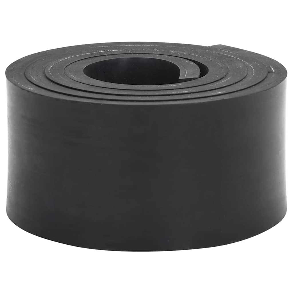 Vidaxxl Gummikante für Schneepflug 150x8x1 cm schwarz