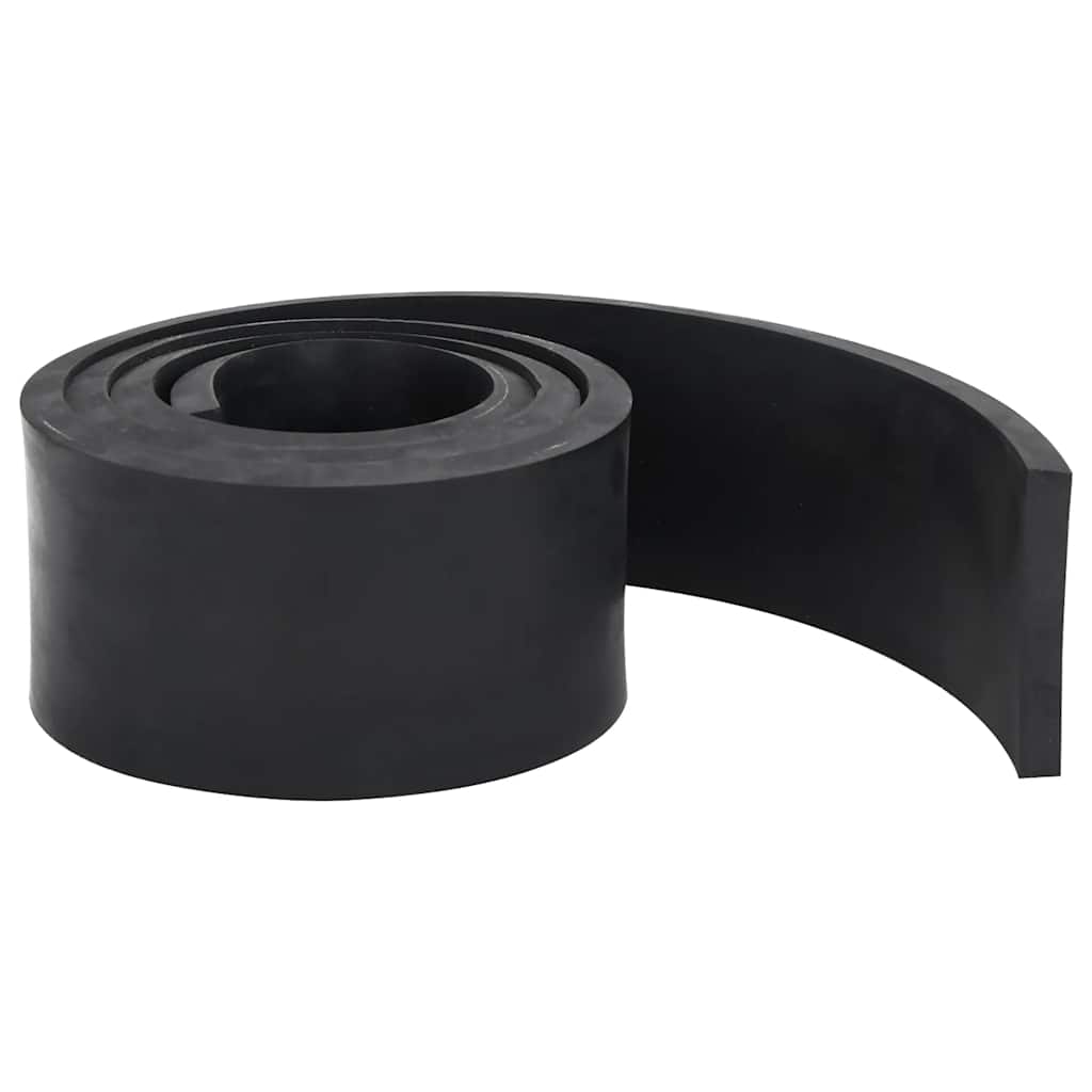 Vidaxxl Gummikante für Schneepflug 150x8x1 cm schwarz