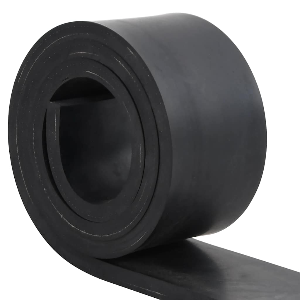 Vidaxxl Gummikante für Schneepflug 150x8x1 cm schwarz