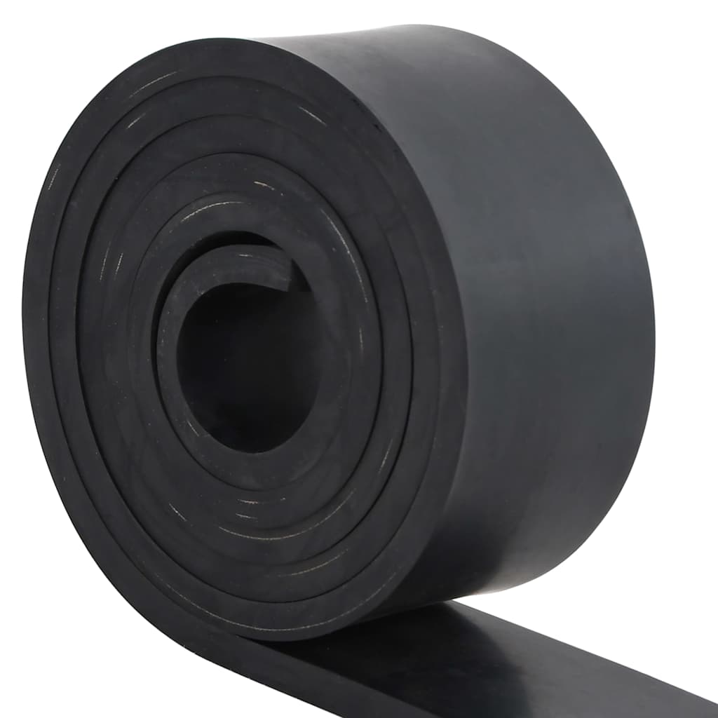 Vidaxxl Gummikante für Schneepflug 300x8x1 cm schwarz