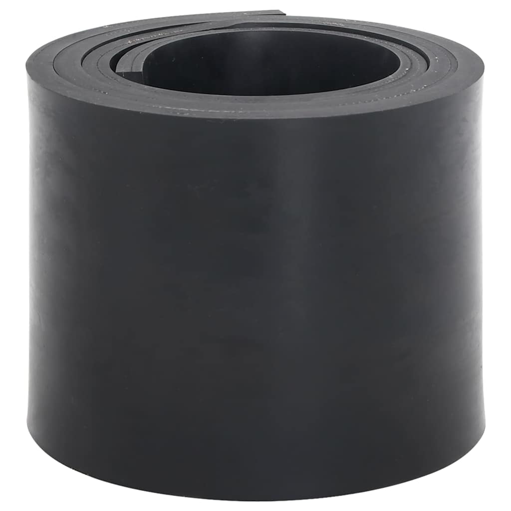 Vidaxxl Gummikante für Schneepflug 180x15x1 cm schwarz