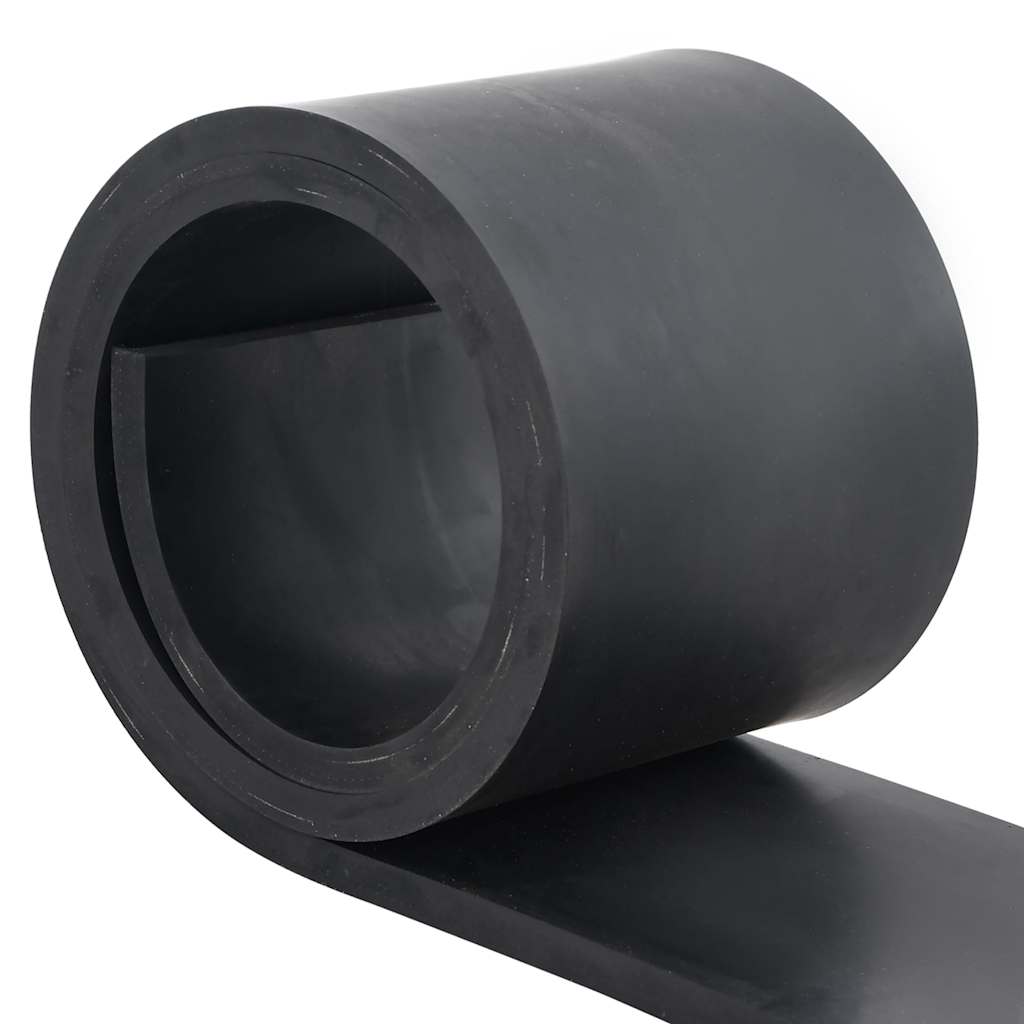 Vidaxxl Gummikante für Schneepflug 180x15x1 cm schwarz