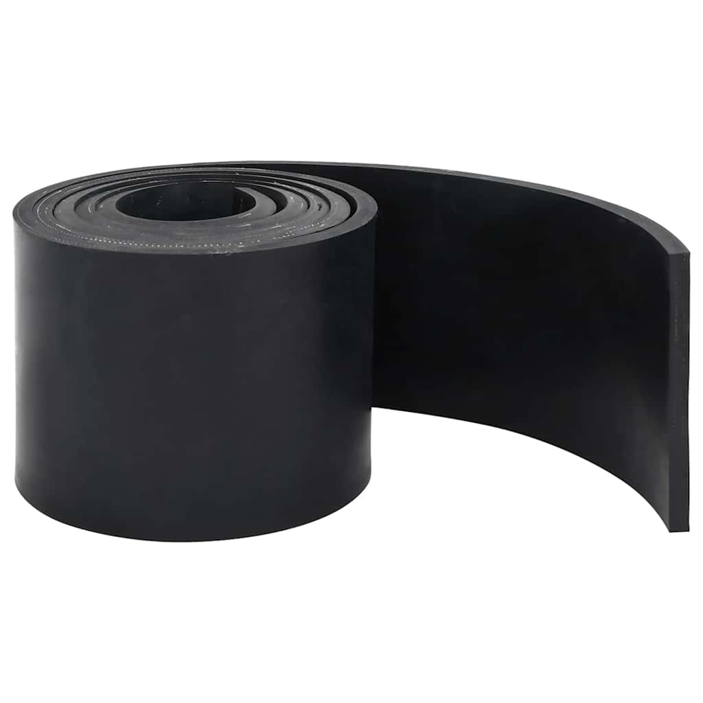 Vidaxxl Gummikante für Schneepflug 250x15x1 cm schwarz