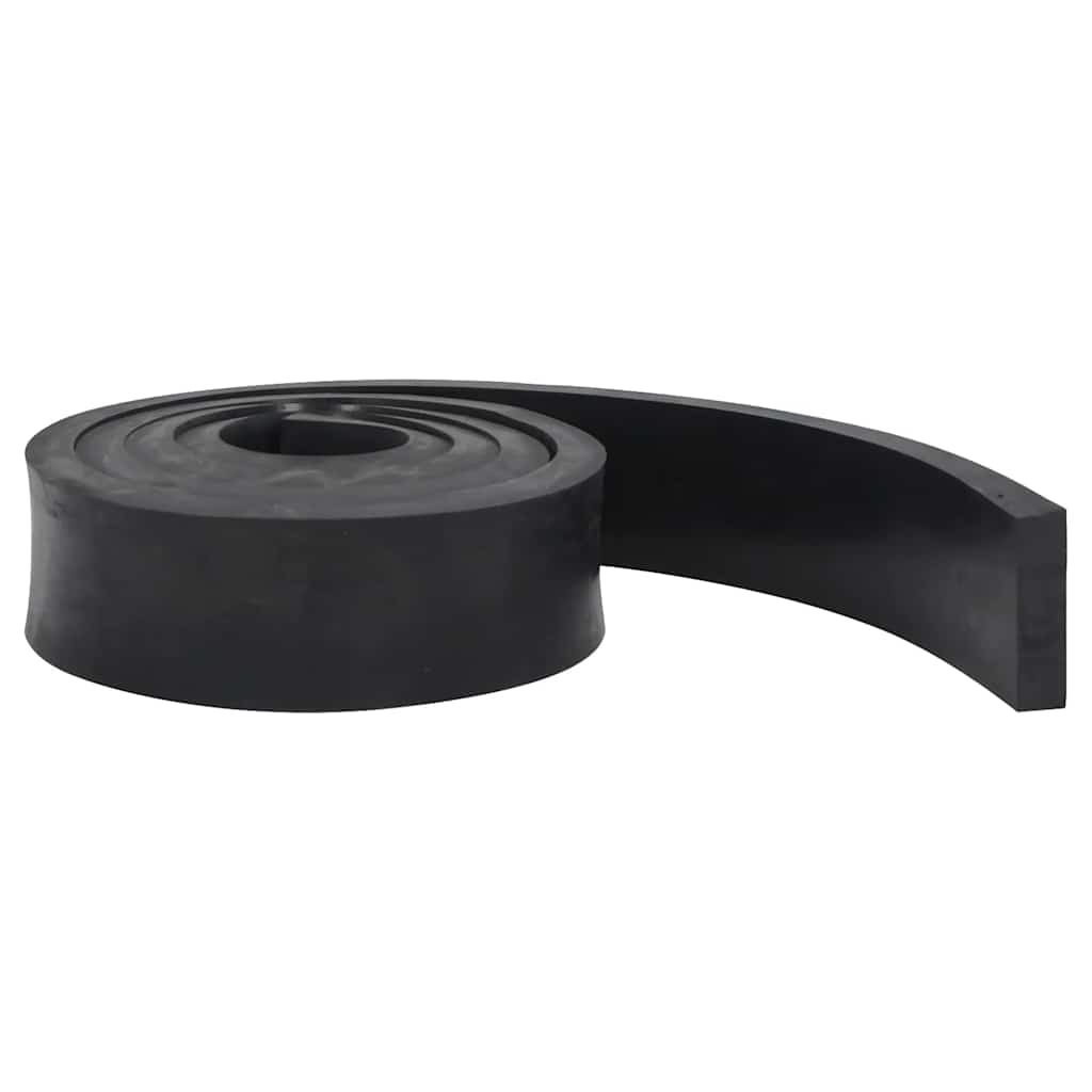 Vidaxxl Gummikante für Schneepflug 300x8x2 cm schwarz