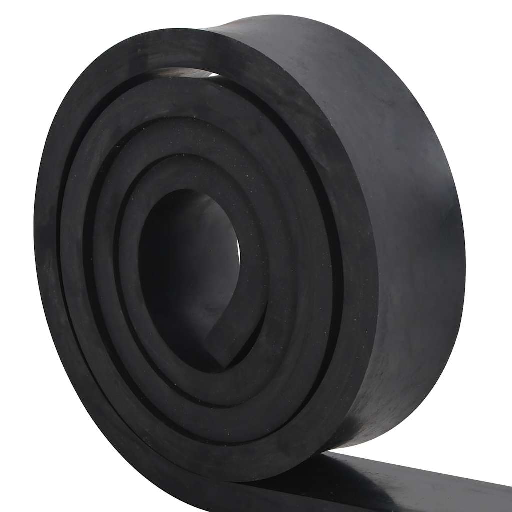 Vidaxxl Gummikante für Schneepflug 300x8x2 cm schwarz