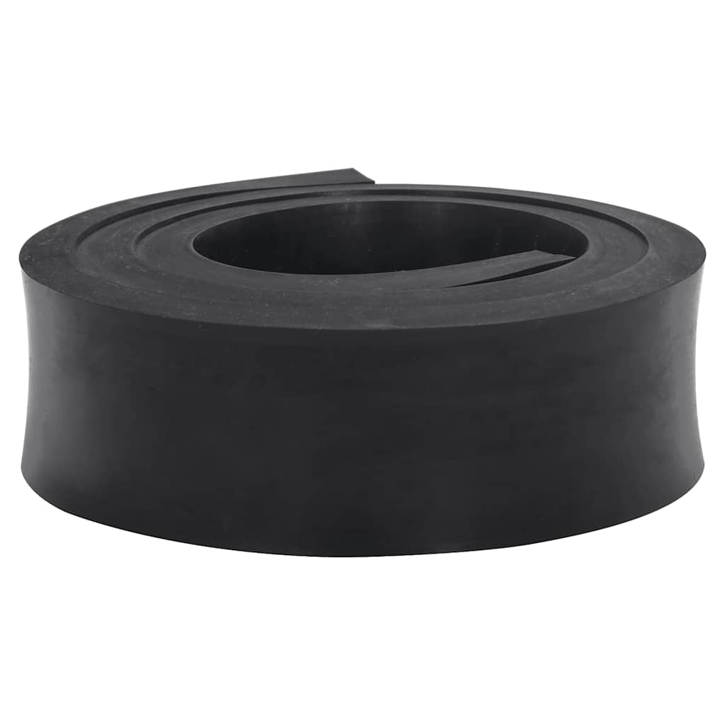 Vidaxxl Gummikante für Schneepflug 180x10x2 cm schwarz