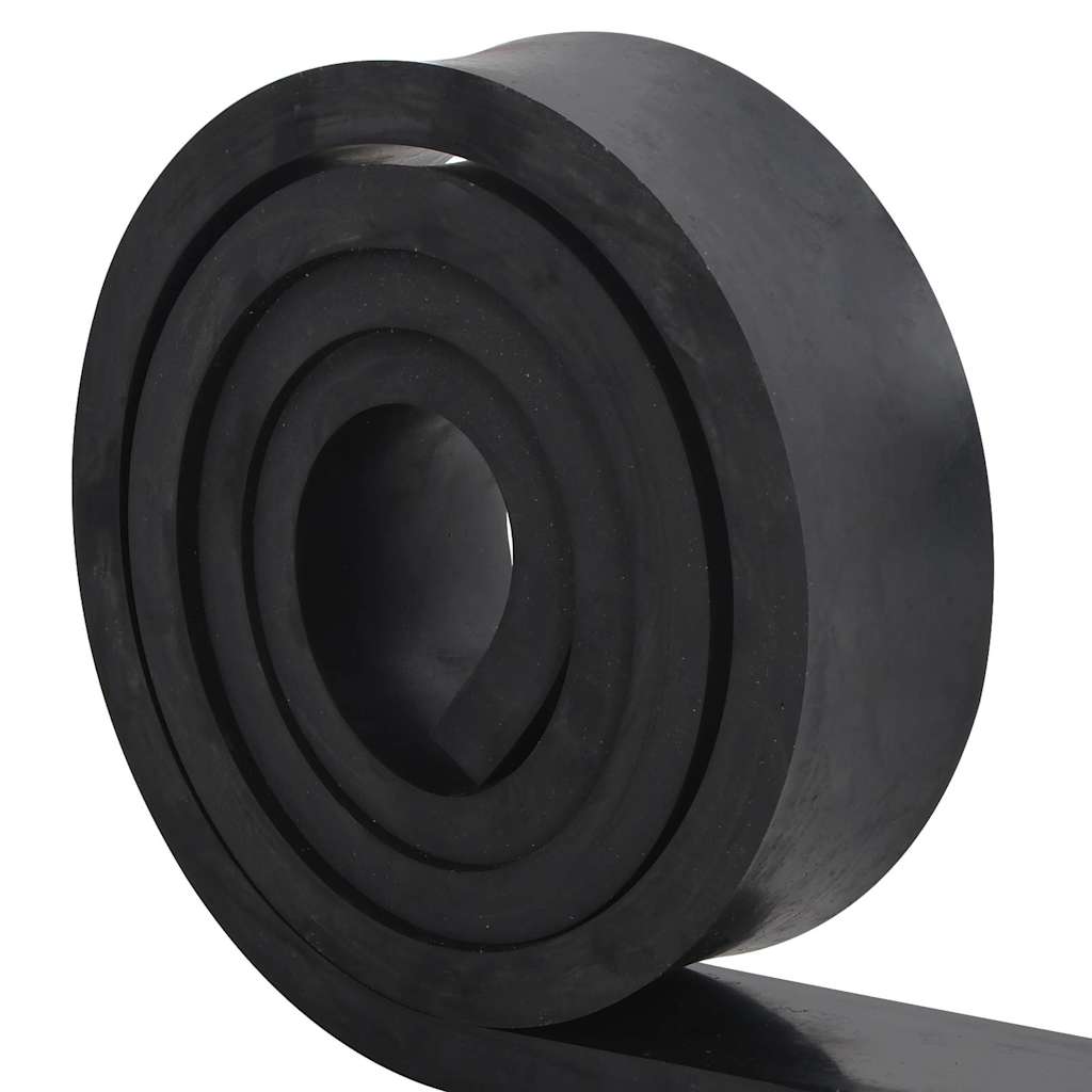 Vidaxxl Gummikante für Schneepflug 250x10x2 cm schwarz