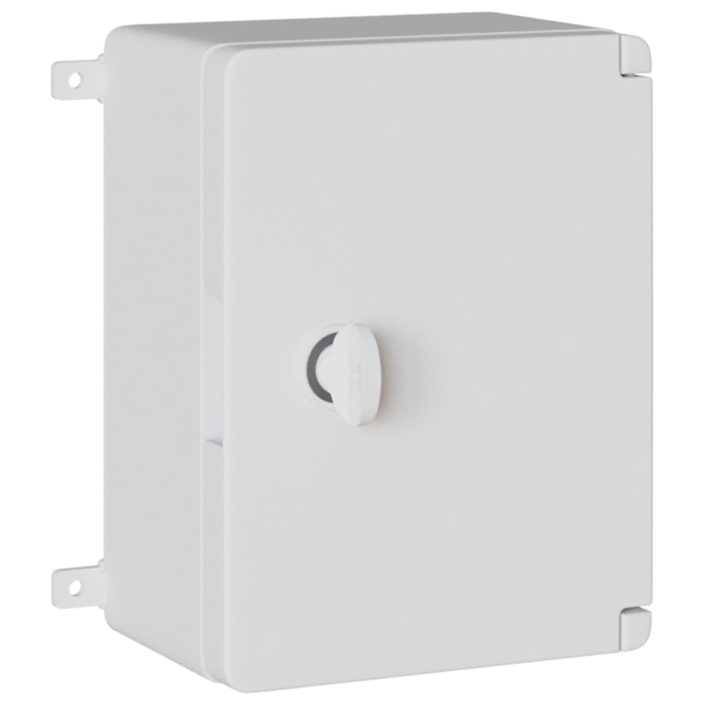 Vidaxl bedieningskast grijs 47 x 20 x 60 cm abs kunststof