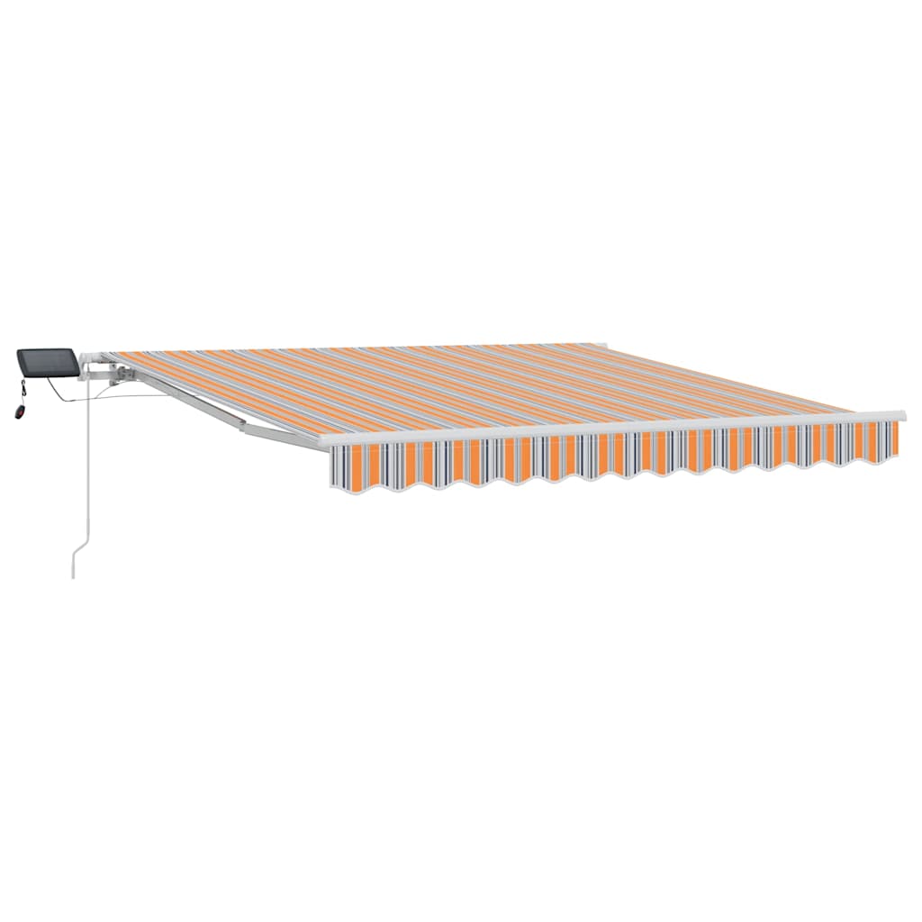 Vidaxl inklapbaar zonnescherm multikleur 300 x 250 cm stof en staal