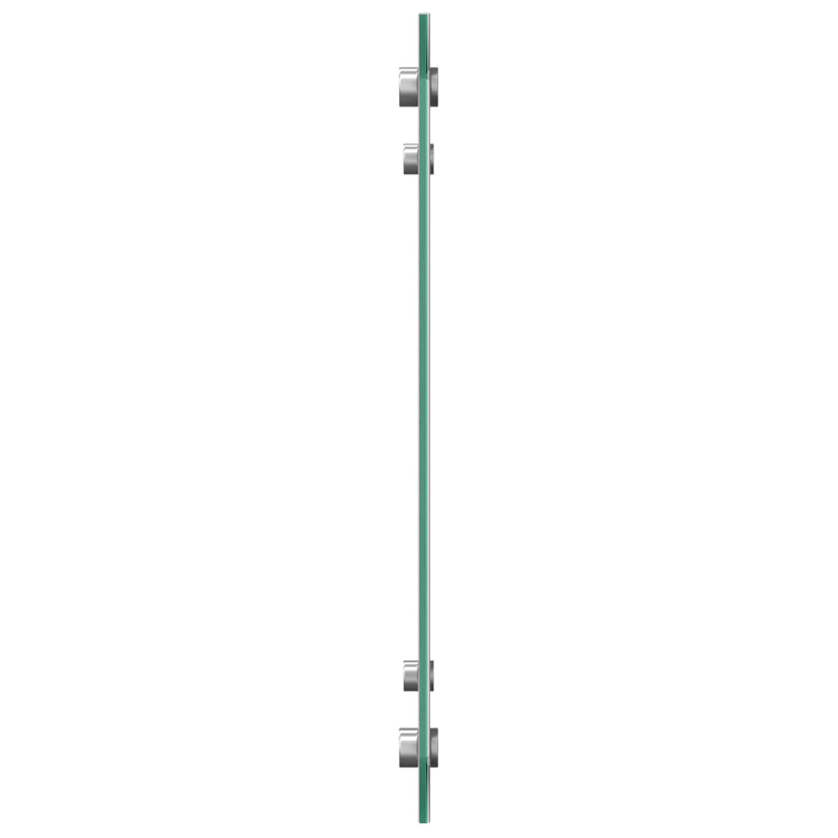 Vidaxl keuken spatscherm lichtgrijs 70 x 40 cm gehard glas