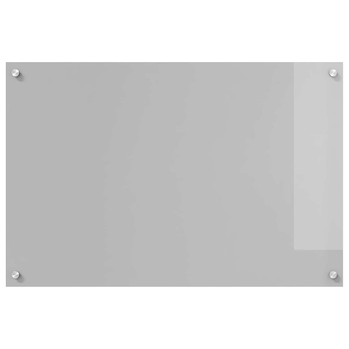 Vidaxl keuken spatscherm lichtgrijs 90 x 60 cm gehard glas
