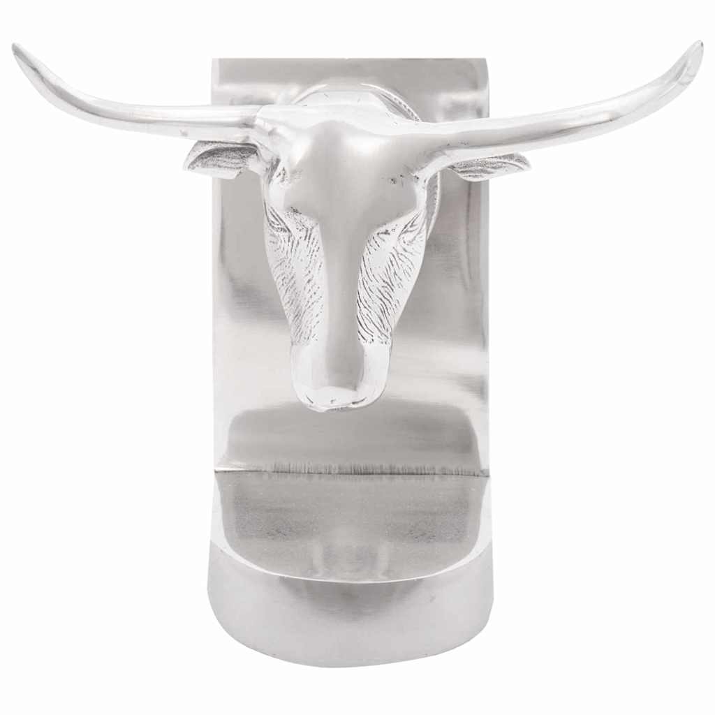 Vidaxl boekensteunen 2 pcs zilver 21,5 x 15,5 x 20 cm aluminium