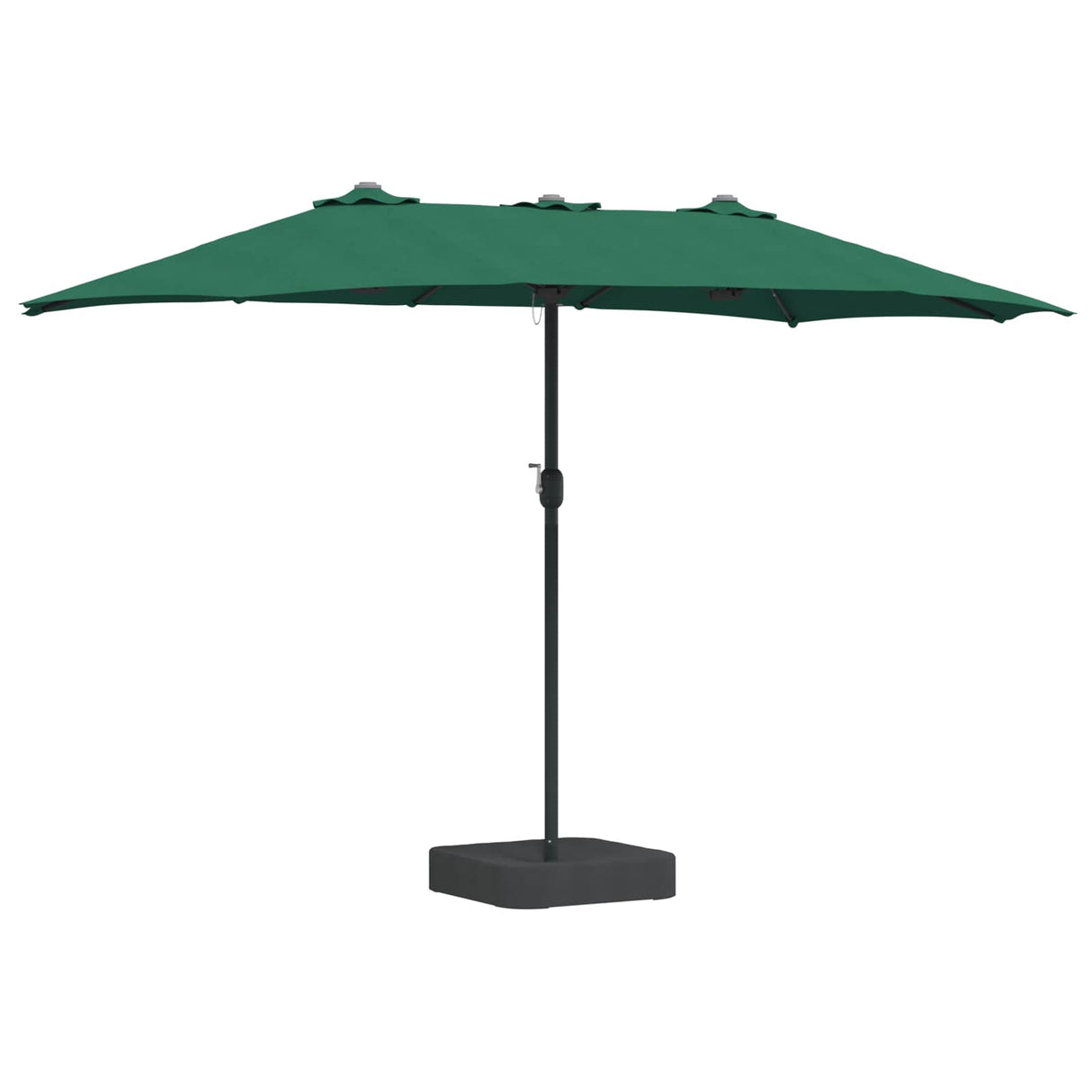 Vidaxl tuinparasol groen 385 x 209 x 244 cm polyester