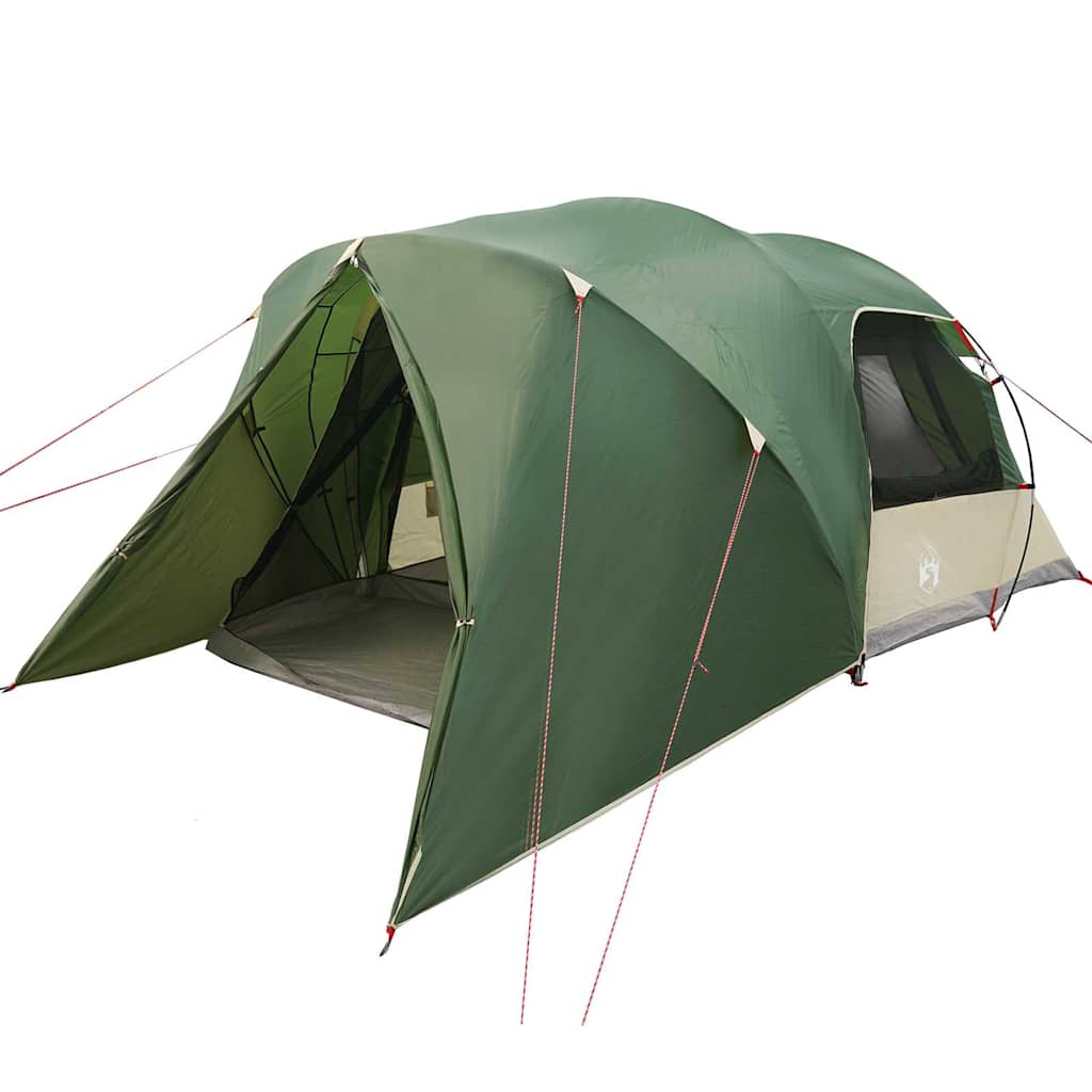 Vidaxl koepeltent met afneembare regenhoes groen 455 x 252 x 178 cm