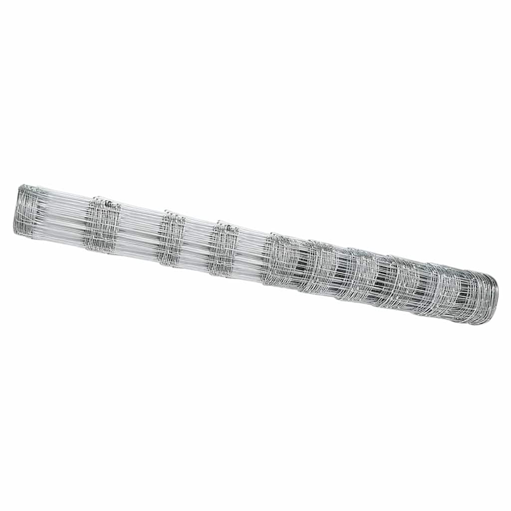 Vidaxl weidehekwerk zilver 25 x 1,2 m gegalvaniseerd staal