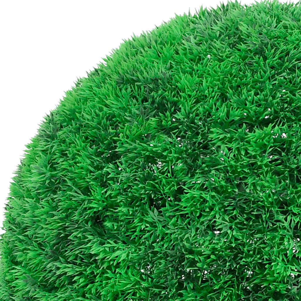 Vidaxl kunstbuxusballen met led-verlichting 2 st 45 cm groen