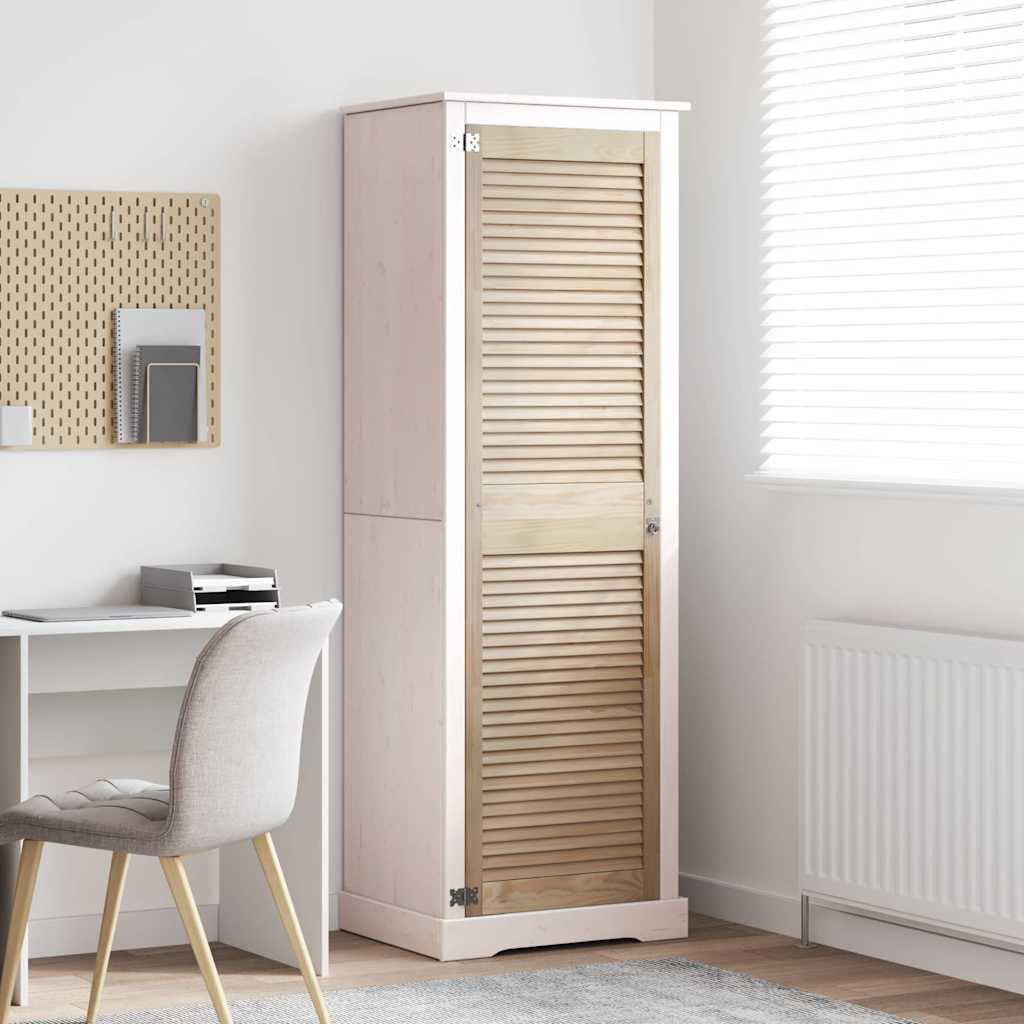 Vidaxl kastdeur naturel 170 x 2,1 x 49,5 cm massief grenenhout