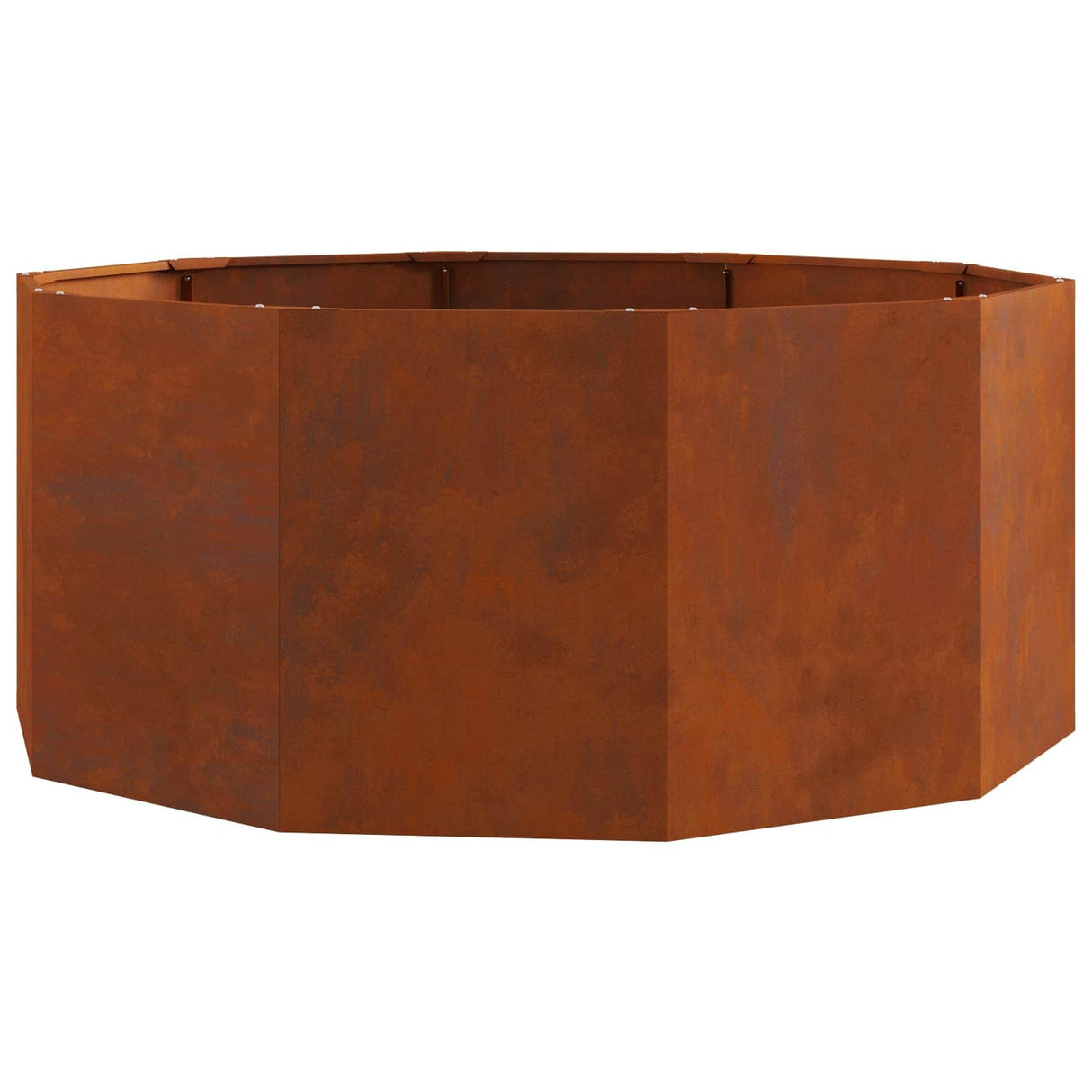 Vidaxl plantenbak roestig 120 x 120 x 50 cm cortenstaal