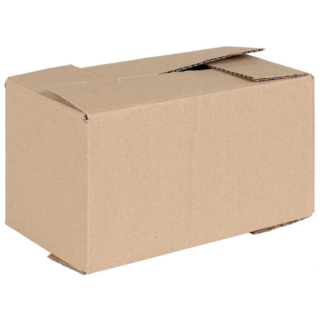 Vidaxl vouwdoos met opslag 50 pcs naturel 24 x 13 x 13 cm karton