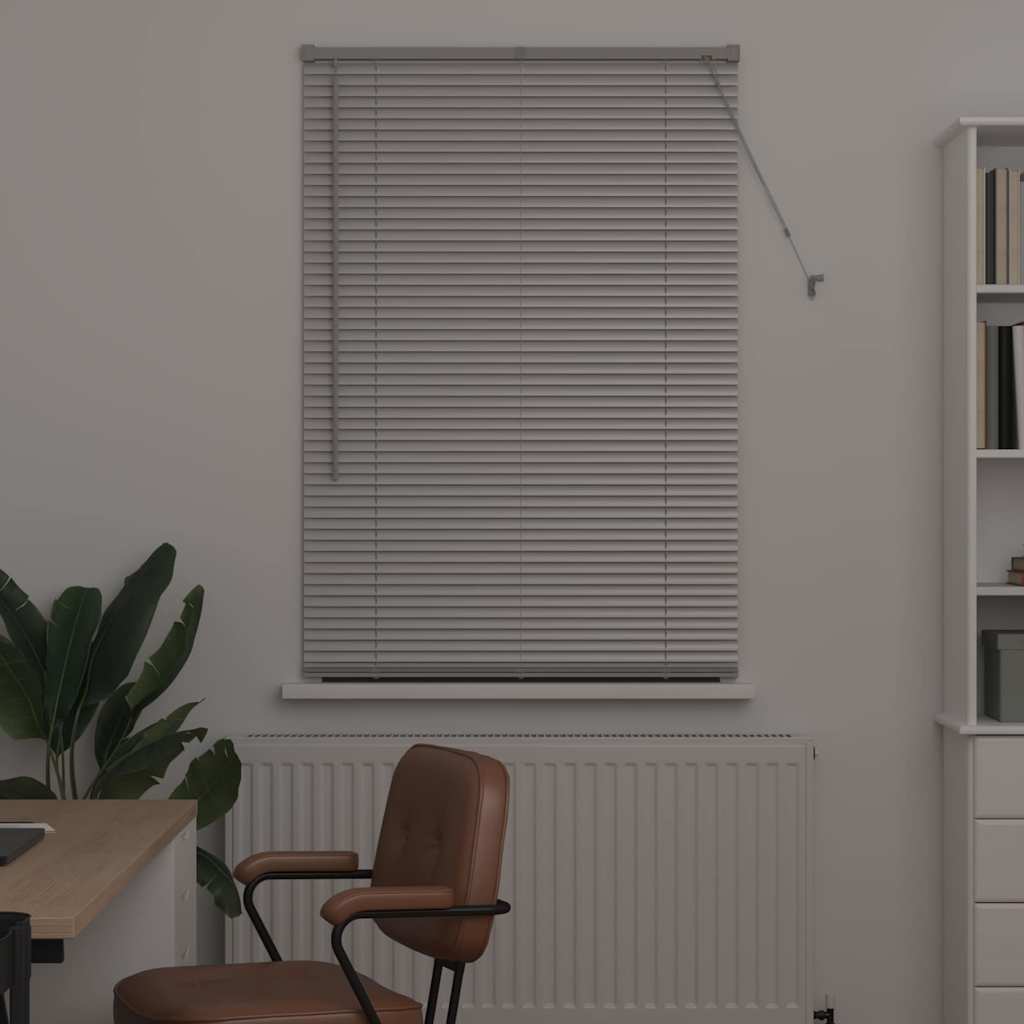 Vidaxl venetiaanse jaloezieën zilver 175 x 85 cm aluminium