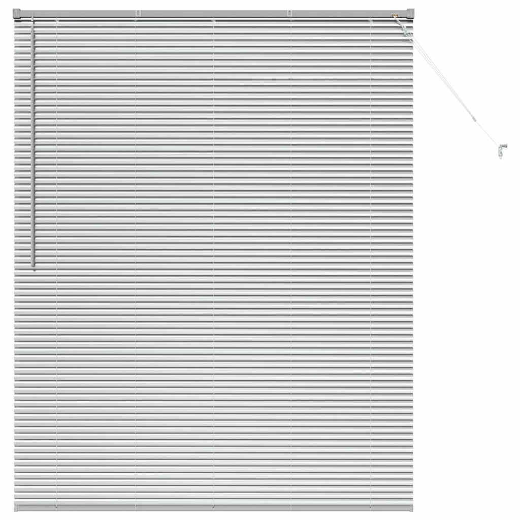 Vidaxl venetiaanse jaloezieën zilver 175 x 145 cm aluminium