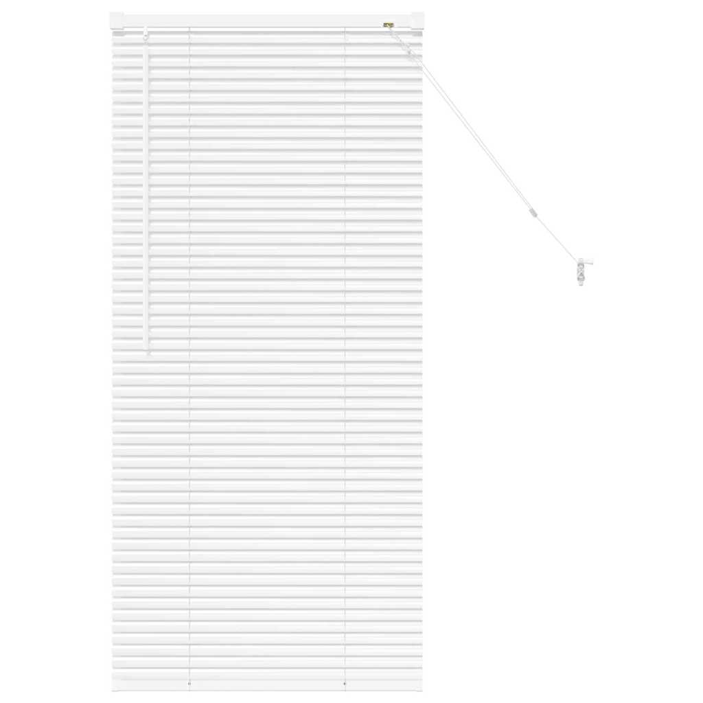 Vidaxl venetiaanse jaloezieën wit 130 x 55 cm aluminium
