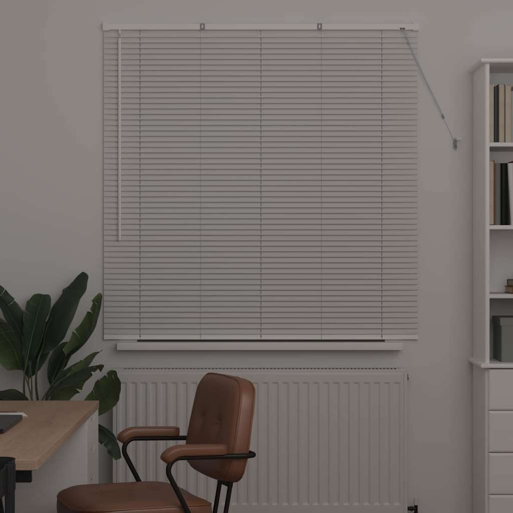 Vidaxl venetiaanse jaloezieën wit 130 x 135 cm aluminium
