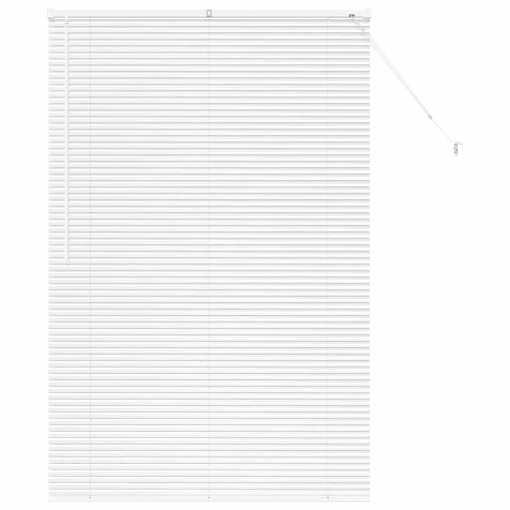 Vidaxl venetiaanse jaloezieën wit 175 x 110 cm aluminium