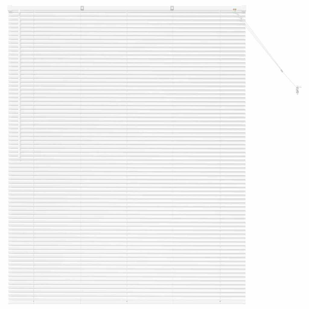 Vidaxl venetiaanse jaloezieën wit 175 x 140 cm aluminium