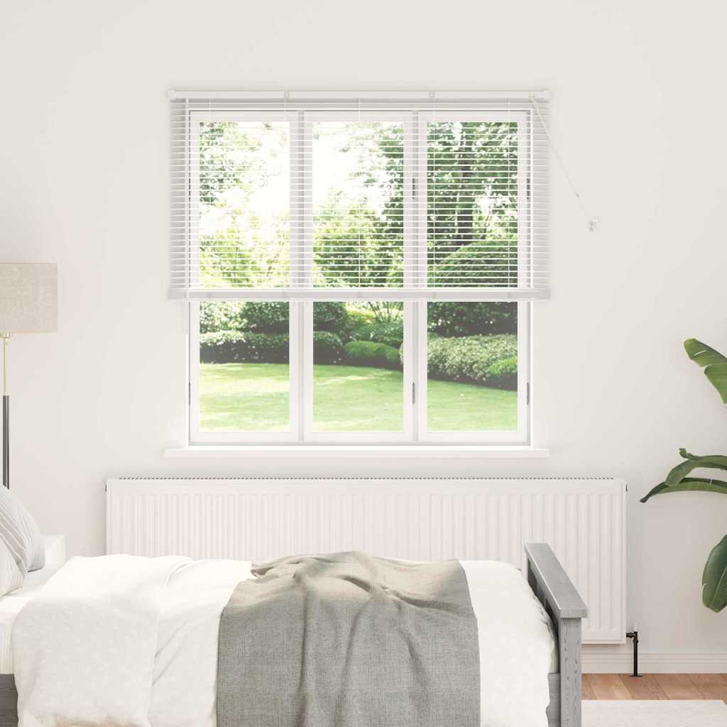 Vidaxl venetiaanse jaloezieën wit 175 x 145 cm aluminium