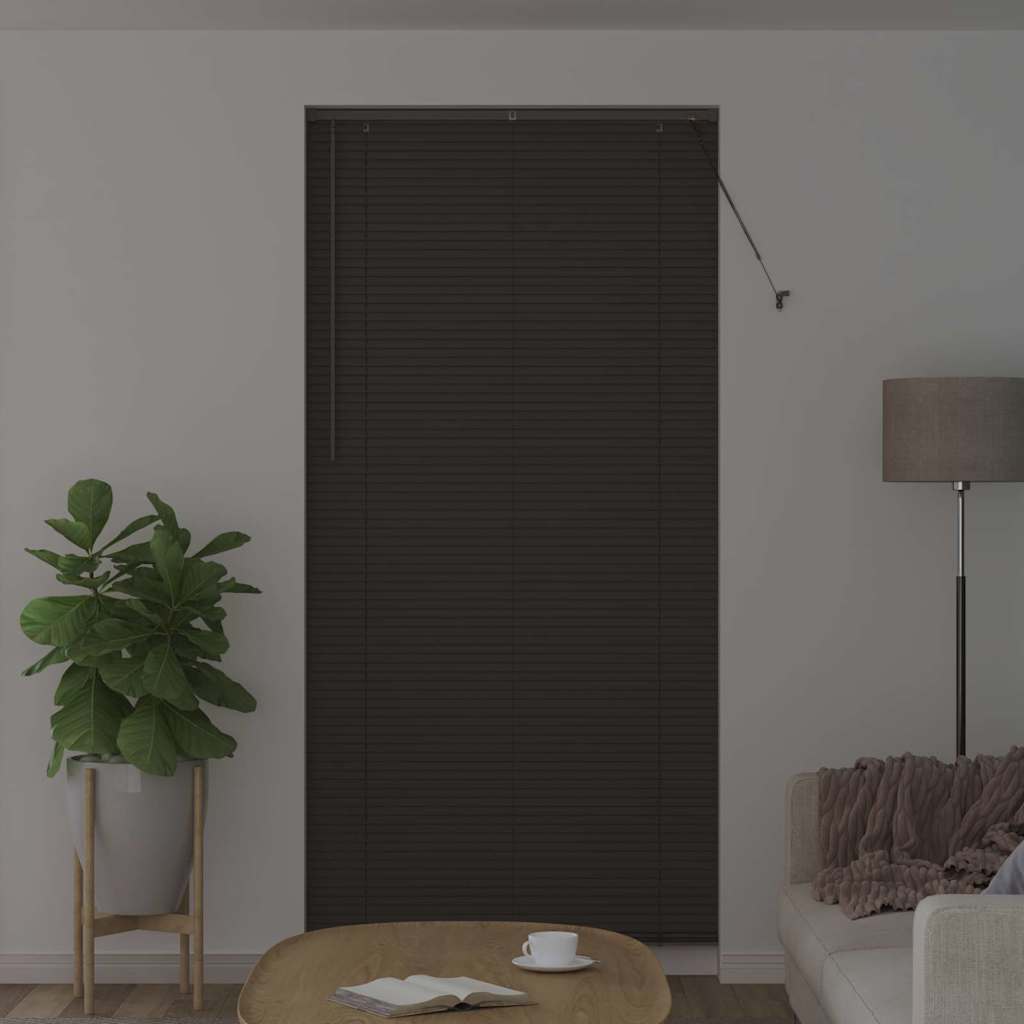 Vidaxl venetiaanse jaloezieën donkergrijs 220 x 105 cm aluminium