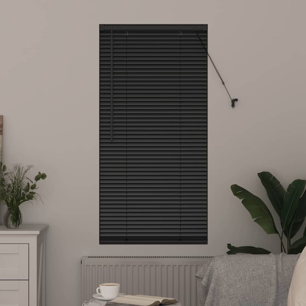 Vidaxl venetiaanse jaloezieën zwart 175 x 60 cm aluminium