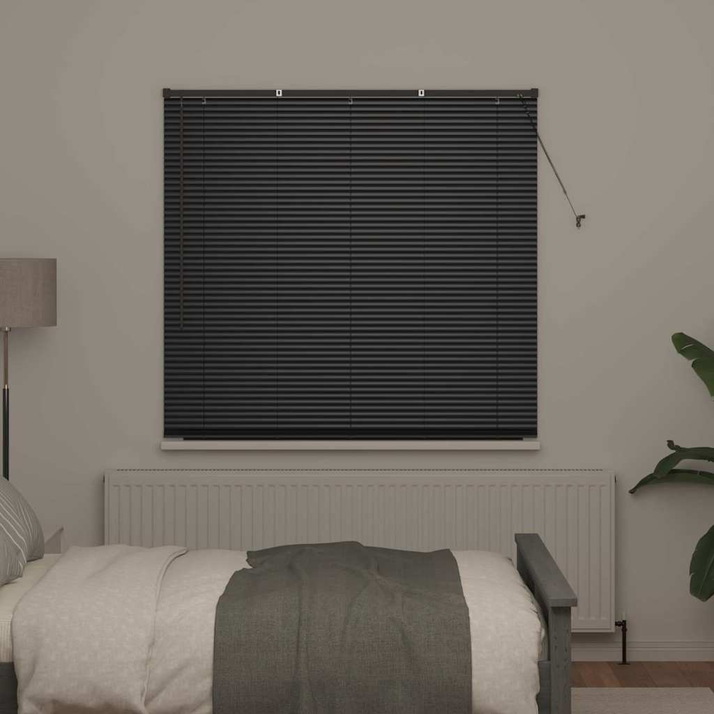 Vidaxl venetiaanse jaloezieën zwart 175 x 150 cm aluminium